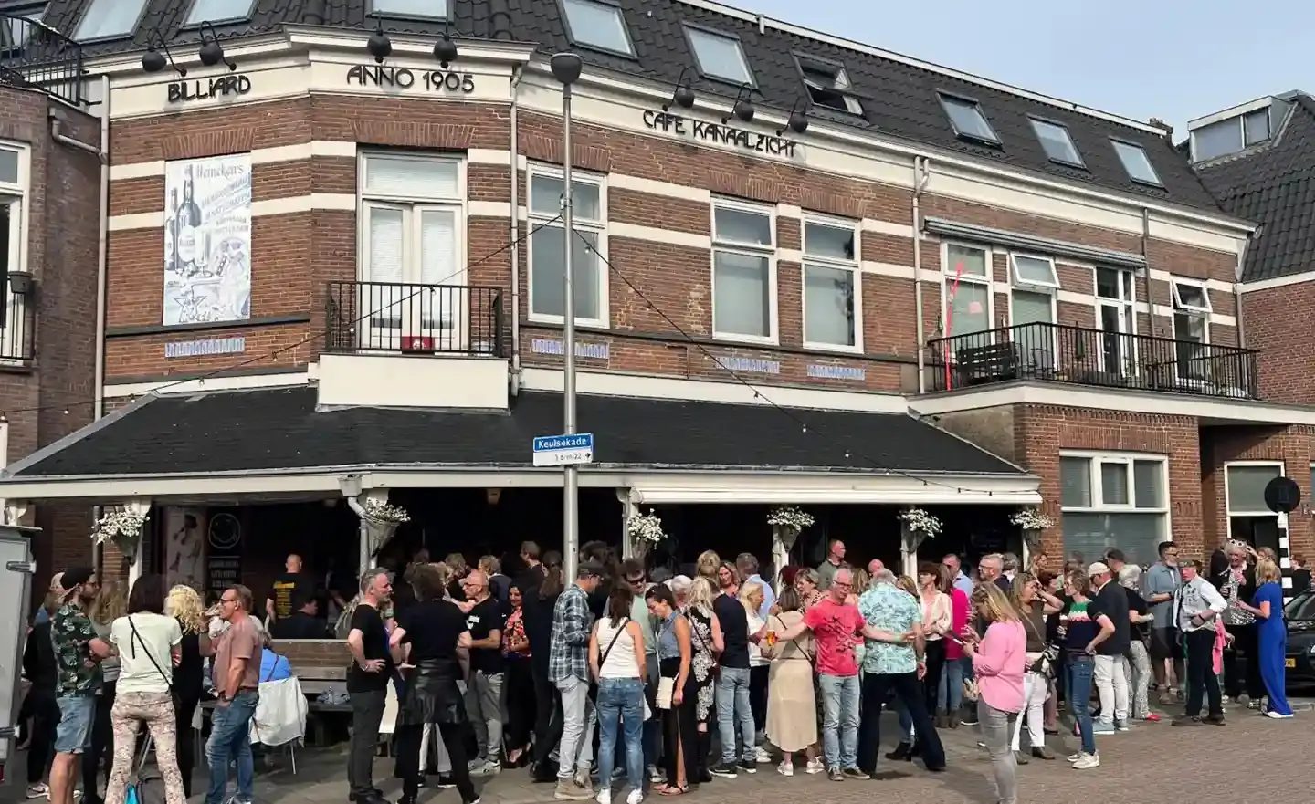 Muziekcafe kanaalzicht utrecht